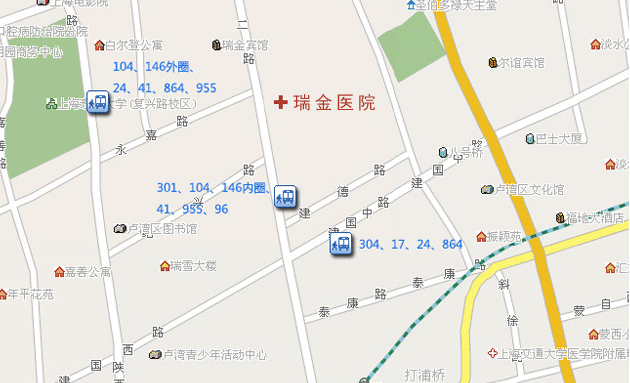 上海瑞金医院地址图片